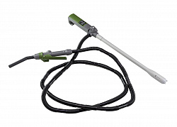 Насос электрический Dukshin 12 В (вольт) для перекачки топлива, с заправочным пистолетом (DEP-1504-12B)   