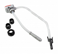 Насос электрический Dukshin на канистру для перекачки топлива на батарейках, с автоотключением (DP-101)   