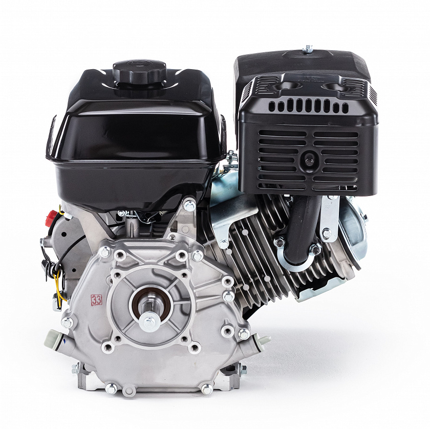 Бензиновый двигатель Lifan 190F (15 л.с., вал 25 мм) катушка 11 А 12В