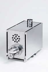 Печь для палатки туристическая ИНВЕНТ (М) с теплообменником, стационарные экраны   