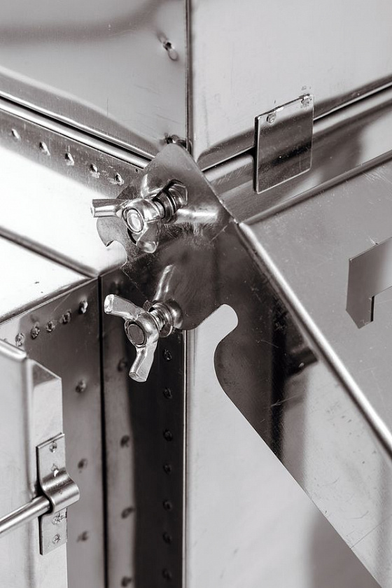 Печь-камин для палатки туристическая ИНВЕНТ "ПРО" (М) с экранами трансформерами