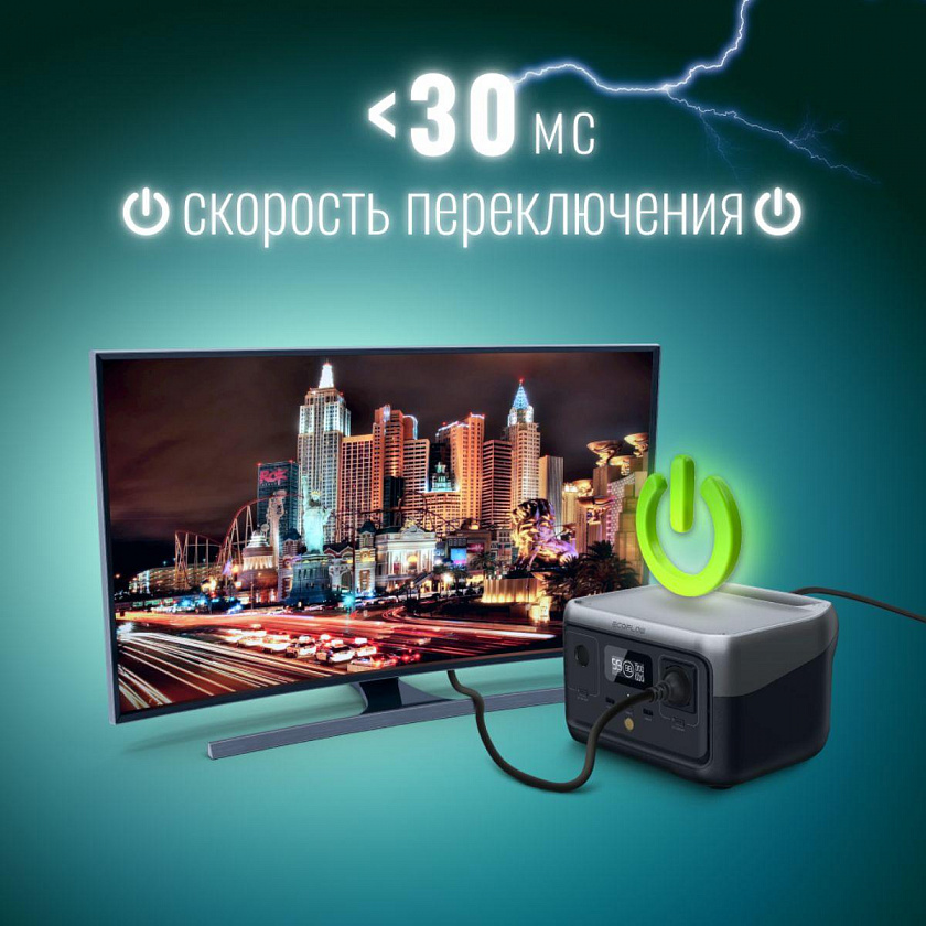 Портативная зарядная станция EcoFlow RIVER 2