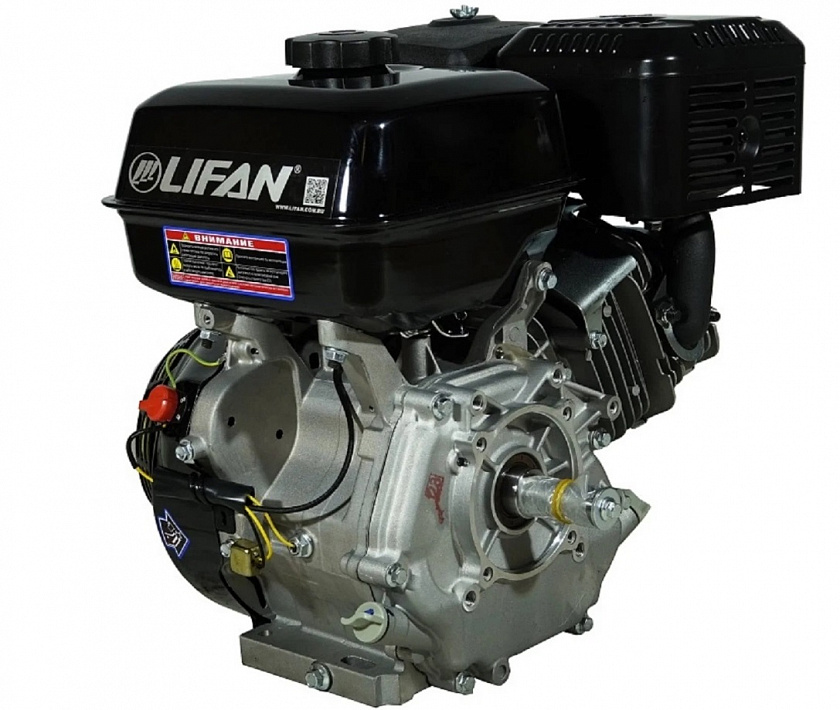 Бензиновый двигатель Lifan 188F (13 л.с., вал 25 мм)