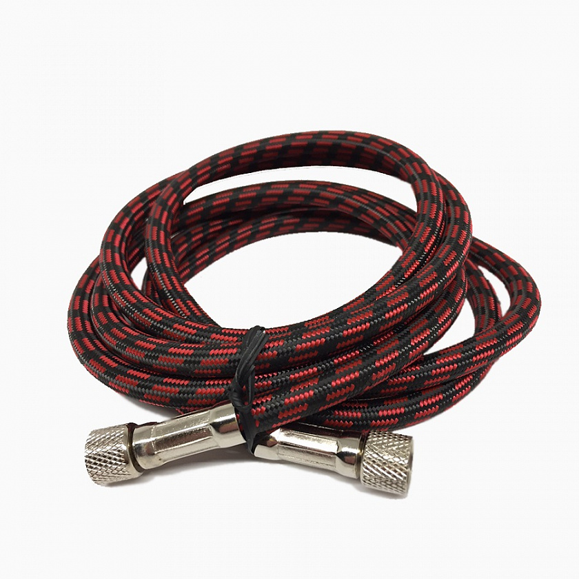 Компрессор JAS 1226 для аэрографа в комплекте со шлангом 1,8 м., 2 цилиндра, c ресивером