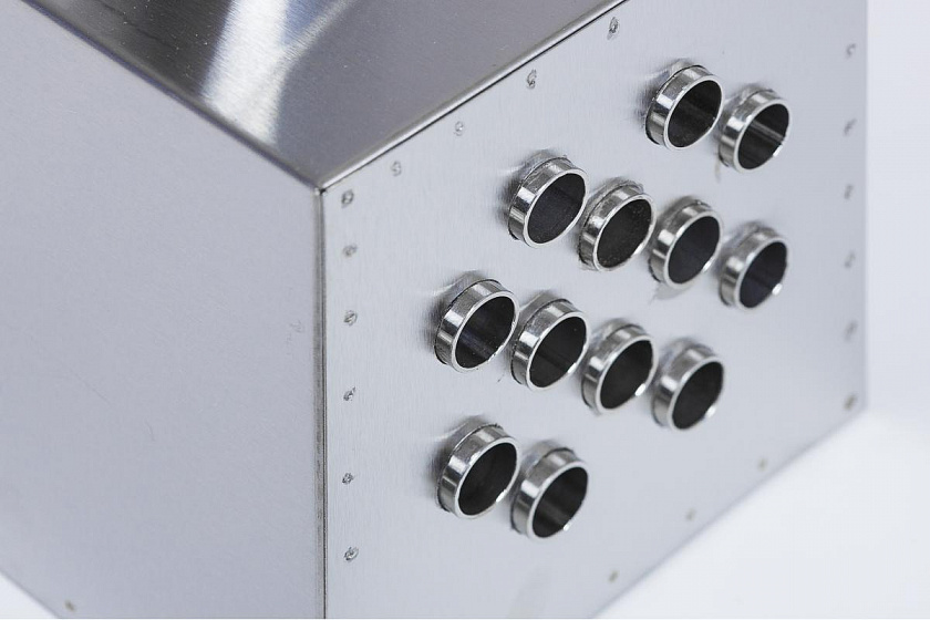 Теплообменник ИНВЕНТ "Вектор-В" для зимней палатки, из нержавеющей стали