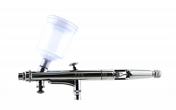 Аэрограф с компрессором, набор для аэрографии IZOJET 130-1185 (6 предметов: 130, 1185, 1401, 1601, 1390, 1636)   