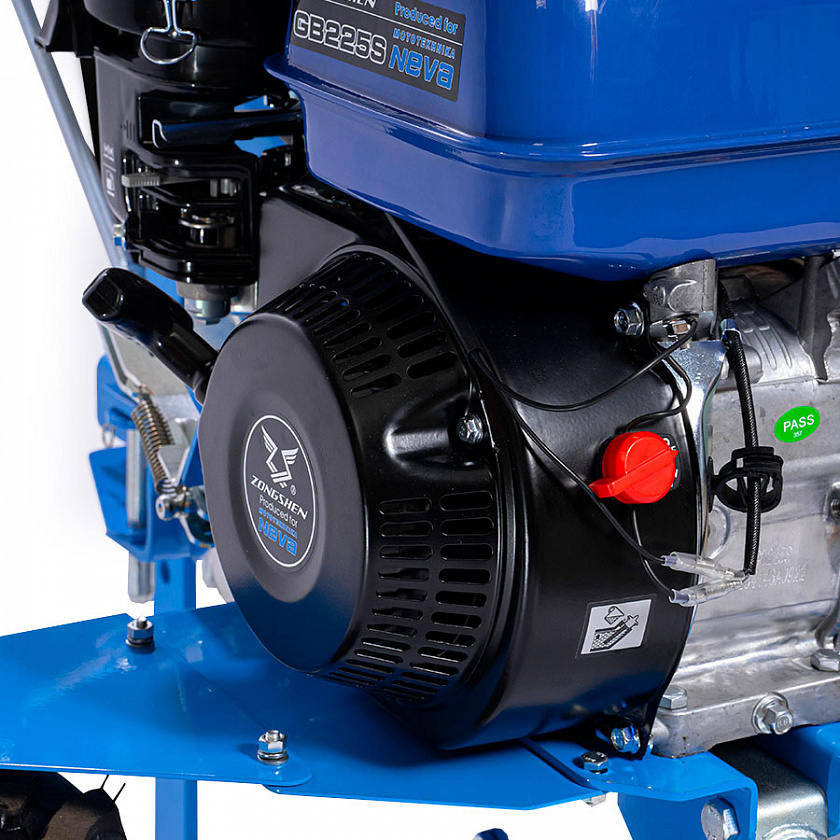 Мотоблок Нева МБ Компакт-ZS (GB225) 7.5 л.с. бензиновый двигатель Zongshen GB225